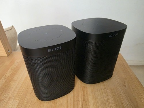 Pair sonos one gen black - of,